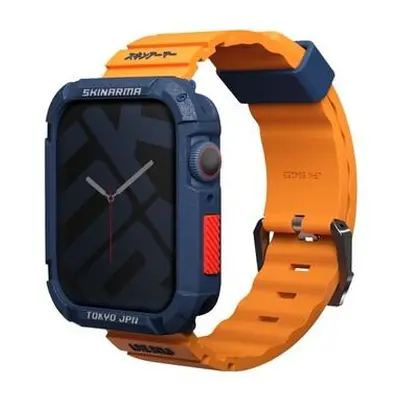 SKINARMA Shokku řemínek Apple Watch 42/44/45mm oranžový, 8886461241808