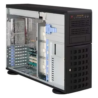 SUPERMICRO Tower/4U 8x 3,5" HS SAS/SATA, 2x 5,25", 1x 5,25" pro 3,5", 2x920W, CSE-745BTQ-R920B