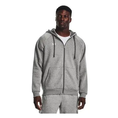 Under Armour Pánská mikina Rival Fleece FZ Hoodie castlerock light heather L