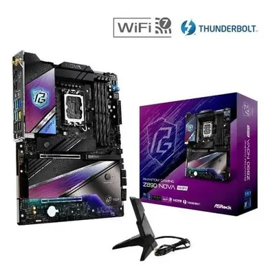 ASRock MB Sc LGA1851 Z890 NOVA WIFI, Intel Z890, 4xDDR5, 1xDP, 1xHDMI, 2xThunderbolt, WI-FI, Z89