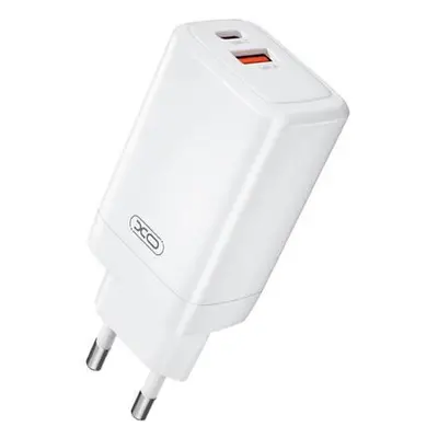 Nástěnná nabíječka XO CE17, 65W, 1x USB-C, 1x USB-A