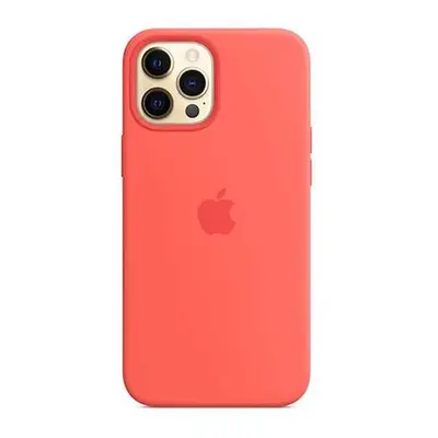 Apple iPhone 12 Pro Max Silicone Case with MagSafe - Pink Citrus