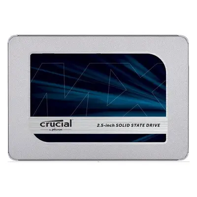 Crucial SSD 500GB MX500 SATA III 2.5" 3D TLC 7mm (čtení/zápis: 560/510MB/s; 95/90K IOPS) + 9.5mm