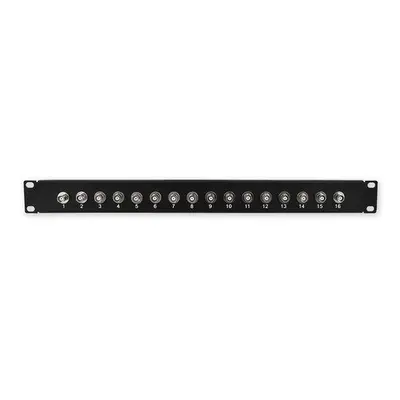 XtendLan Patch panel 19", 16 portů BNC, 1U, XL-PP19-16BNC