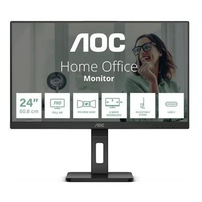 AOC/24P3CV/23,8"/IPS/FHD/75Hz/4ms/Black/3R, 24P3CV