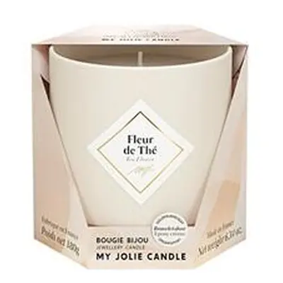 My Jolie Candle Vonná svíčka 36h s náramkem Beige Les Essentielles Čajovníkový květ 320326