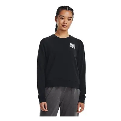 Under Armour Dámská mikina Rival Terry Graphic Crew black XL, Černá