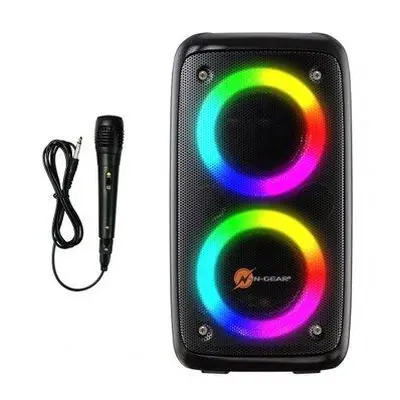 N-GEAR PARTY LET'S GO PARTY SPEAKER 23M/ BT/ 100W/ Disco LED/ 1x MIC