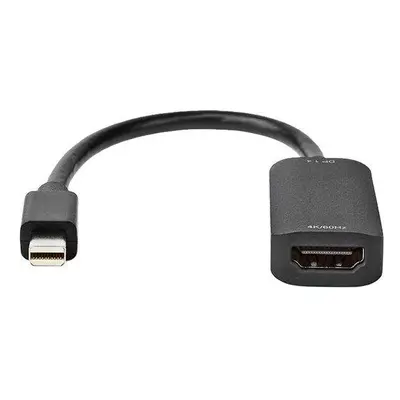 NEDIS redukční kabel/ Mini DisplayPort zástrčka - HDMI zásuvka/ černý/ 20 cm, CCGB37654BK02