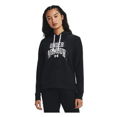 Under Armour Dámská mikina Rival Terry Graphic Hdy black XXL, Černá