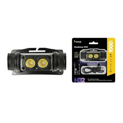 Technik Headlamp H32 nabíjecí čelovka kovová 1000lm