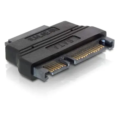 Delock 65156 adaptér SATA 22pin samec -> Slim SATA 7+6pin samice