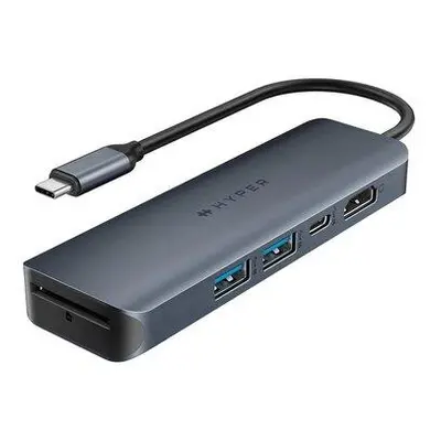 Hyper HyperDrive Next 6 Port USB-C Hub - Midnight Blue, HD4002GL