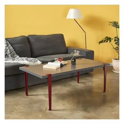 Hanah Home Coffee Table Fonissa - AnthraciteBurgundy AnthraciteClaret Red