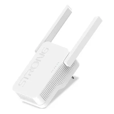 STRONG univerzální opakovač AX1800/ Wi-Fi 6 standard 802.11ax/ 1800 Mbit/s/ 1x WAN/LAN bílý, REP