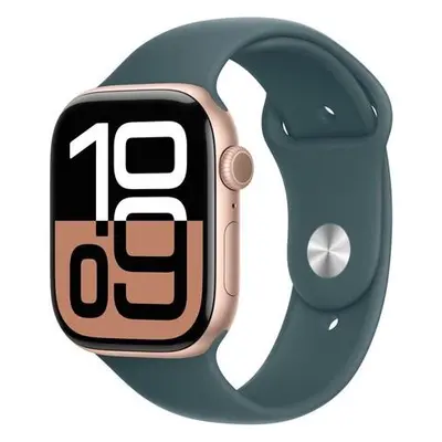 Apple Watch 49/46/45/44mm jezerně zelený sportovní řemínek M/L