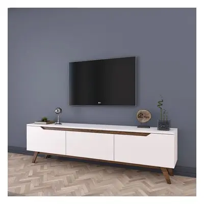 Hanah Home TV Stand D1 - 794 WhiteWalnut