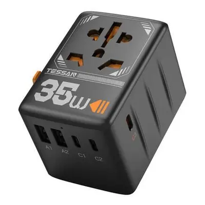 TESSAN TS-WTA02 Travel Adapter