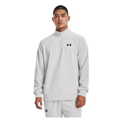 Under Armour Pánská mikina Armour Fleece 1/4 Zip halo gray XL, Šedá