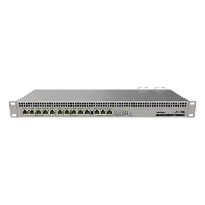 MikroTik RouterBOARD RB1100AHx4 Dude 64 GB SSD, 4x 1,4 GHz, 13x Gigabit LAN, Dual PSU, vč. L6, R