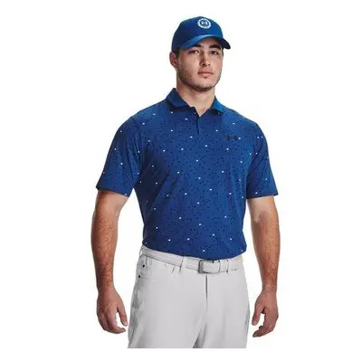 Under Armour Pánské polo tričko Iso-Chill Palm Dash Polo blue mirage M