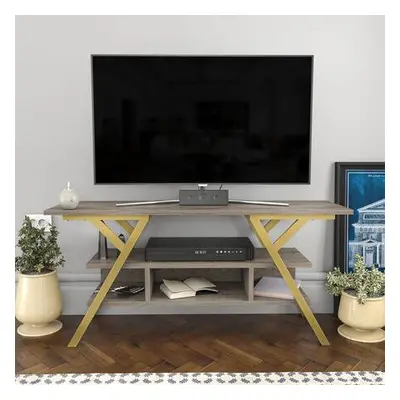 Hanah Home TV Stand Minerva - Gold, Dark Grey GoldDark Grey