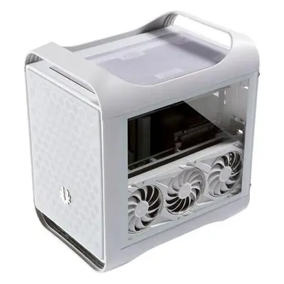 BitFenix skříň Prodigy M 2022 / mATX / 1x60mm +3x120mm ARGB fan / 2xUSB 3.0 / tvrzené sklo / bíl