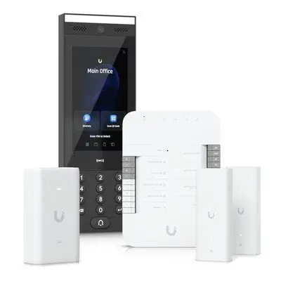 Ubiquiti UniFi Access Gate Access Starter Kit - Sada, 1x interkom, 1x rozbočovač, 1x PoE++ adapt