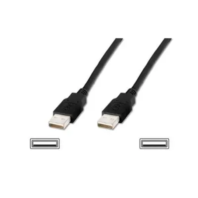 Digitus AK-300101-050-S USB A/samec na A/samec, 5m, černý