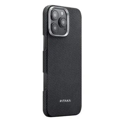 Pitaka MagEZ Case 5 MagSafe kryt iPhone 16 Pro Max Black/Grey Twill