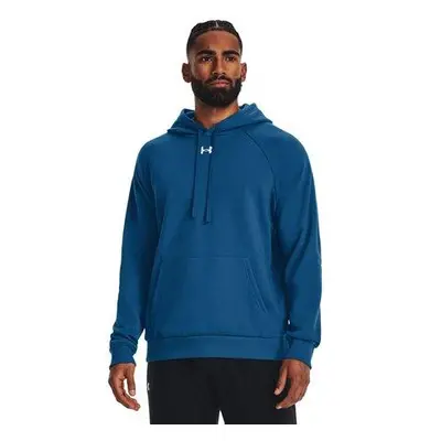 Under Armour Pánská mikina Rival Fleece Hoodie varsity blue XXL