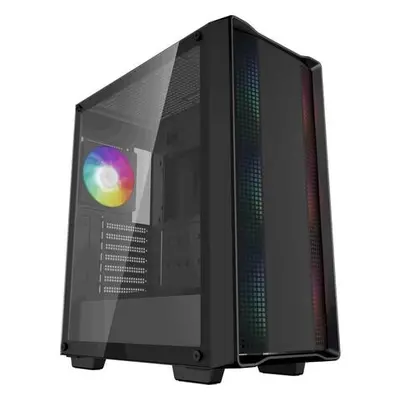 DEEPCOOL skříň CC560 ARGB V2 / ATX / 4x120 mm fan ARGB / USB 3.0 / USB 2.0 / černá, R-CC560-BKTA