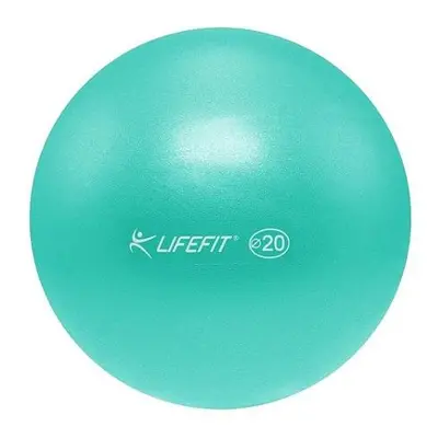 Míč OVERBALL LIFEFIT 20cm, tyrkysový