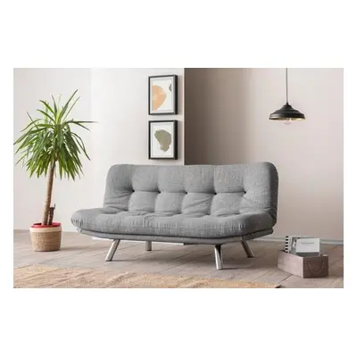 Atelier del Sofa 3-Seat Sofa-Bed Misa Small Sofabed v2 - Light Grey