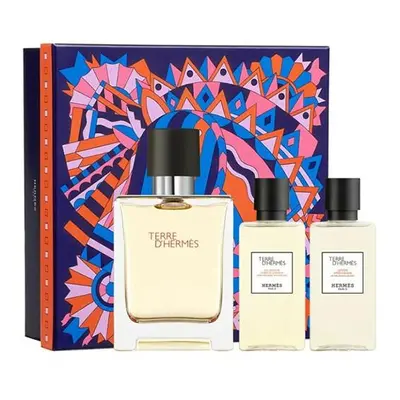 Hermes Terre D´ - EDT 50 ml + sprchový gel 40 ml + voda po holení 40 ml