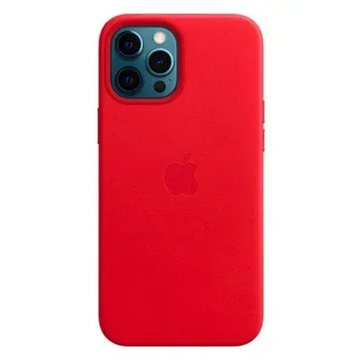 MHKJ3ZA/A Apple Kožený Kryt vč. Magsafe pro iPhone 12 Pro Max Scarlet