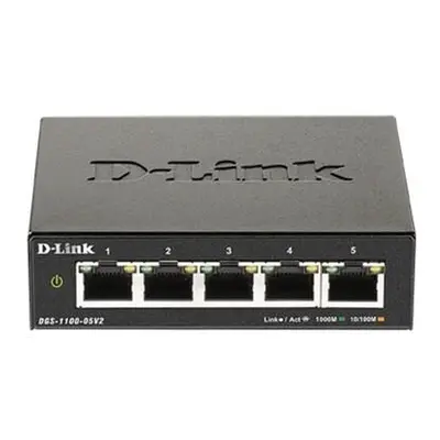 D-Link DGS-1100-05V2 Easy Smart Switch 10/100/1000, DGS-1100-05V2/E