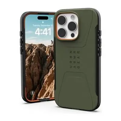 UAG Civilian Magsafe kryt iPhone 16 Pro olivově zelený