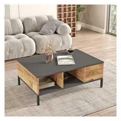 Hanah Home Coffee Table RL2-AA Atlantic PineAnthracite