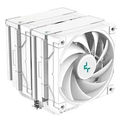 DEEPCOOL chladič AK620 / 2x120mm fan / 6x heatpipes / pro Intel i AMD / bílý, R-AK620-WHNNMT-G-1