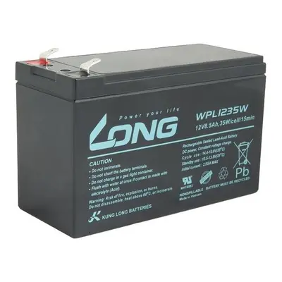 Long F2 HighRate LongLife 12V 8,5Ah WPL1235W