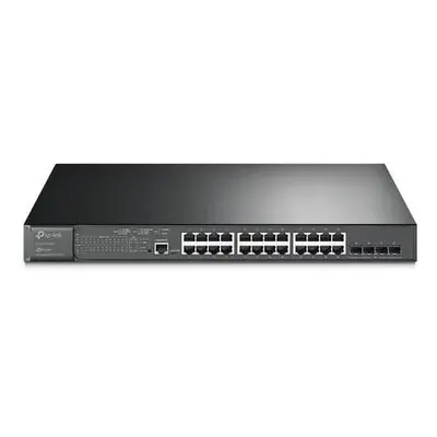 TP-Link TL-SG3428MP - JetStream 24-PoE+ port Gigabit 384W L2+ Managed Switch/ 4x Gigabit SFP Slo