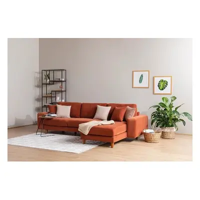 Atelier del Sofa Corner Sofa Berlin Right - Tile Red