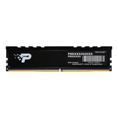 Patriot Signature Premium 16GB 5600 MHz černá DDR5 CL46 NON-ECC Unbuffered 1.2V PSP516G560081H1