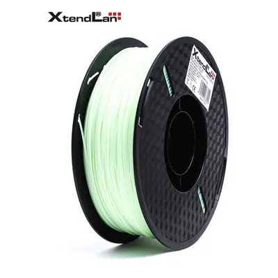 XtendLAN PLA filament 1,75mm svítící zelený 1kg, 3DF-LPLA1.75-GR 1kg