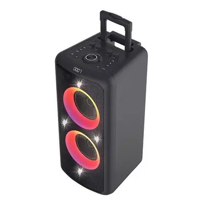 FENDA F&D párty repro PA300/ trolejové/ 100W/ BT/ USB/ FM rádio/ optický vstup/ bezdrát. mikrofo