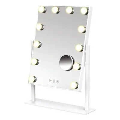 IMMAX LED stolní kosmetické zrcadlo MUST HAVE s magnetickým zvětšovacím zrcátkem 12W, CCT