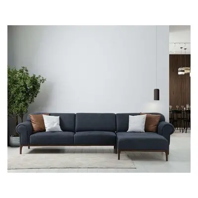 Atelier del Sofa Corner Sofa London Right - Anthracite