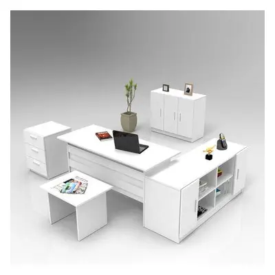 Hanah Home Office Furniture Set VO16-W White