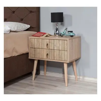 Hanah Home Nightstand Two - 728 Sonoma Oak